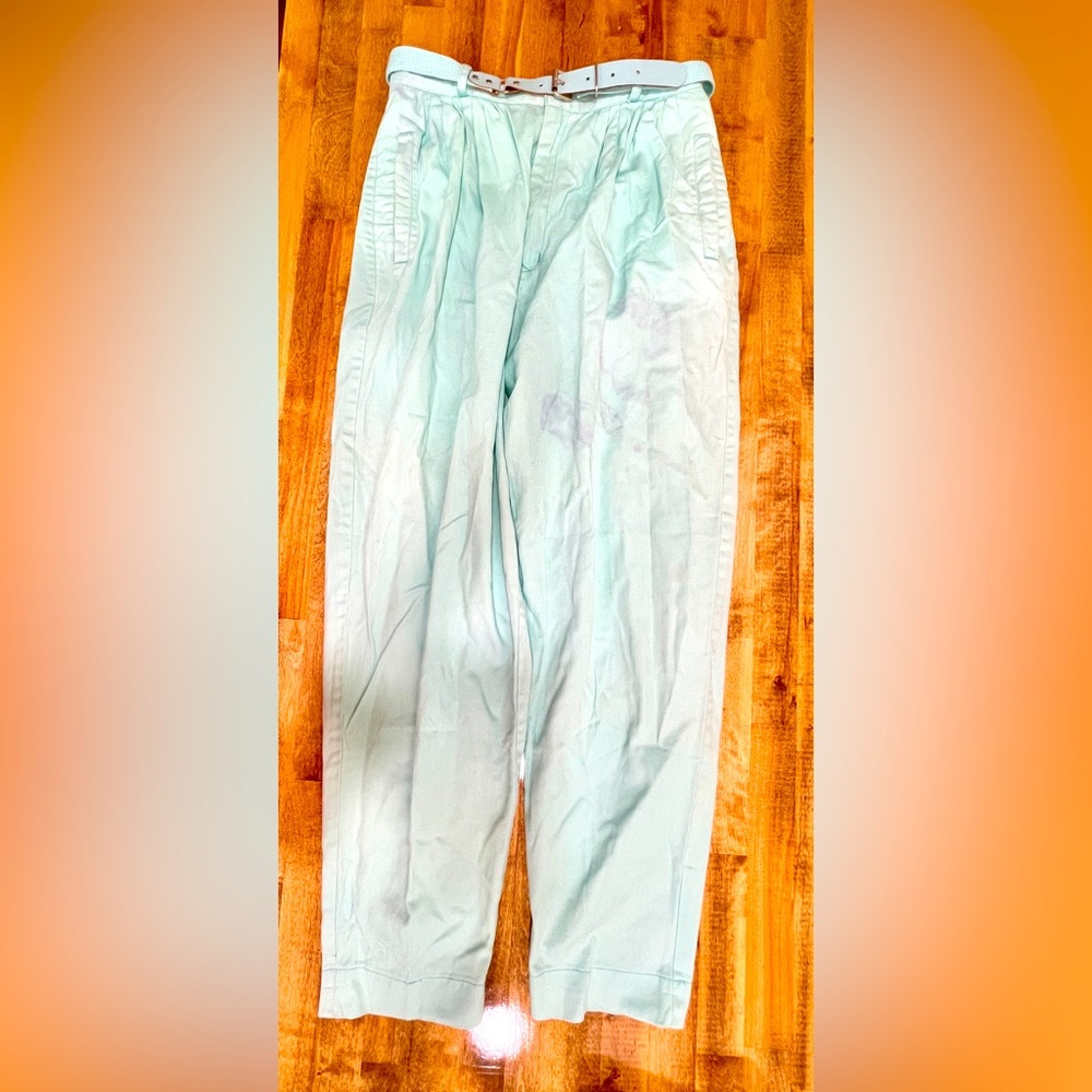 Que Pasa by Chryssa sport pants in teal size 13